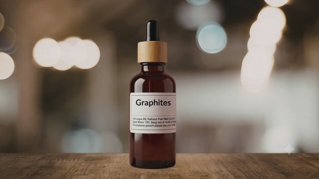 Practitioner explains Graphites homeopathy, traditional uses for cracked skin, dry eczema, sticky discharge, slow healing skin and when Graphites may be selected over Sulphur